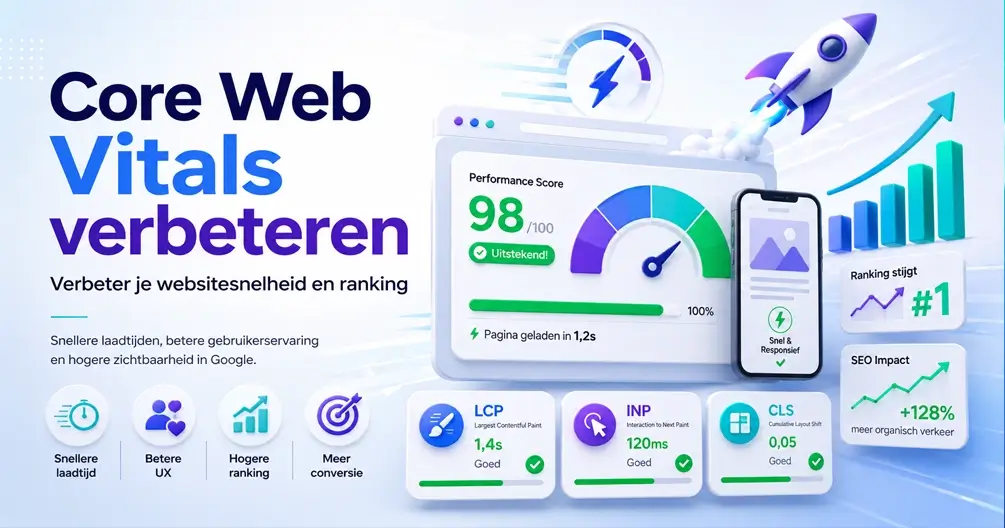 Core Web Vitals verbeteren: verbeter je websitesnelheid en ranking
