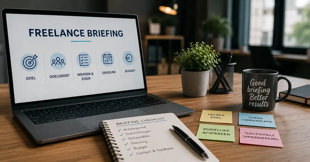 Freelance briefing schrijven: Hoe schrijf je een goede briefing?