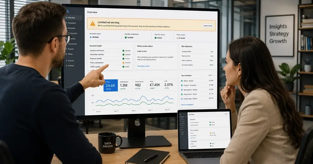 Google Limited Ad Serving: zo bepaalt Google welke adverteerders het beperkt