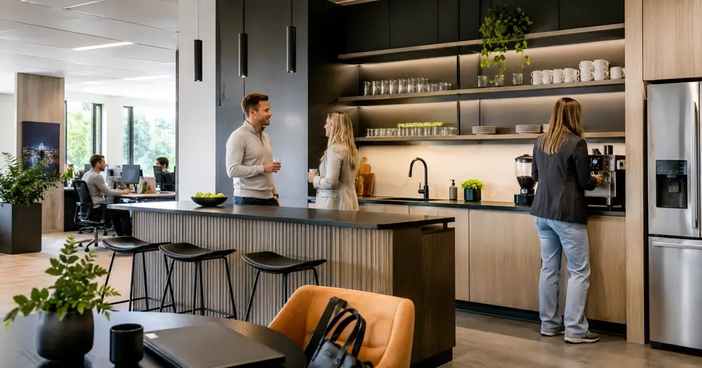 Keuken op kantoor: waarom een bedrijfskeuken zich terugverdient