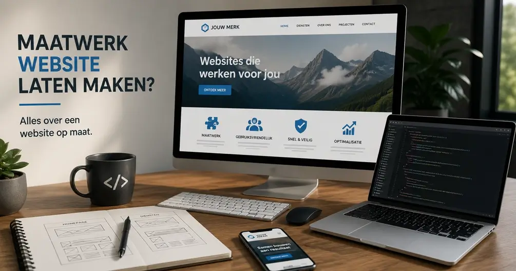 Maatwerk website laten maken? Alles over een website op maat