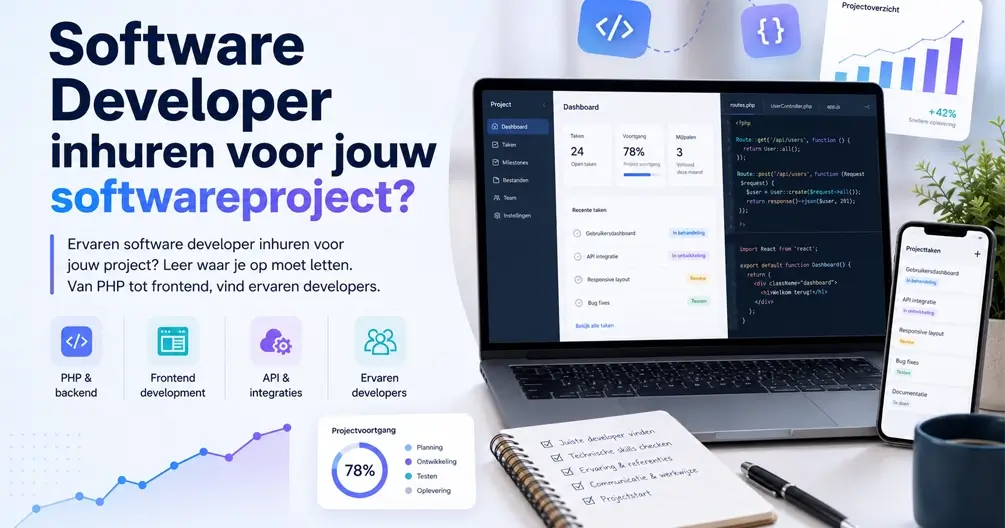 Software Developer inhuren voor jouw softwareproject?