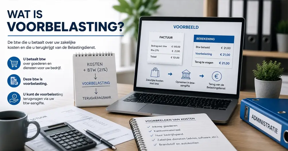 Wat is voorbelasting btw: uitleg en aftrek bij de Belastingdienst