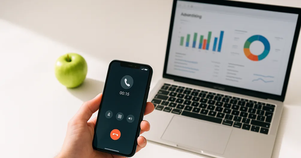Google Ads plaatst link naar gespreksrapport bij belconversies