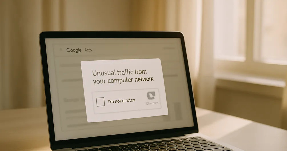 Google Ads preview-tool zit al week vast in CAPTCHA-lus