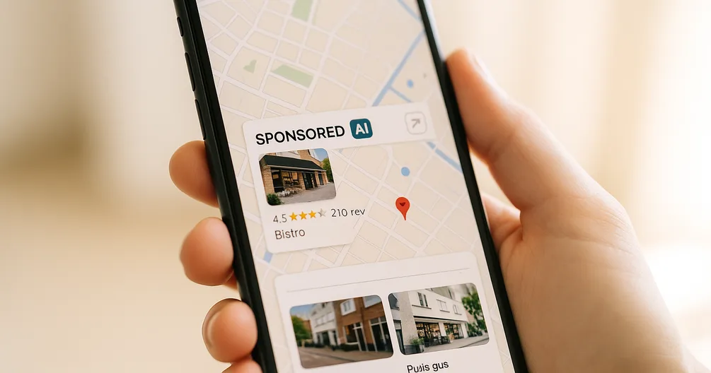 Google toont AI-labels nu ook in local pack en Discover