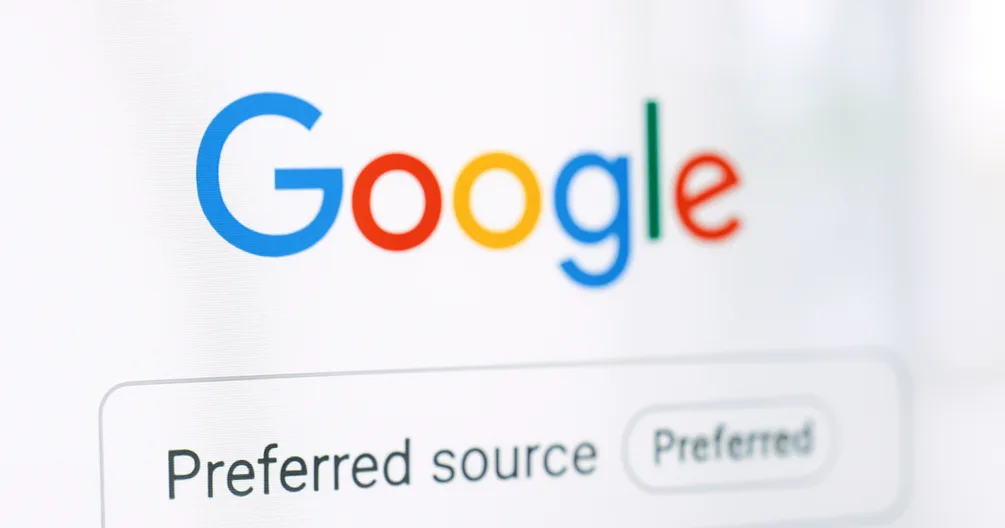 Google verbetert Preferred Source-knop voor uitgevers