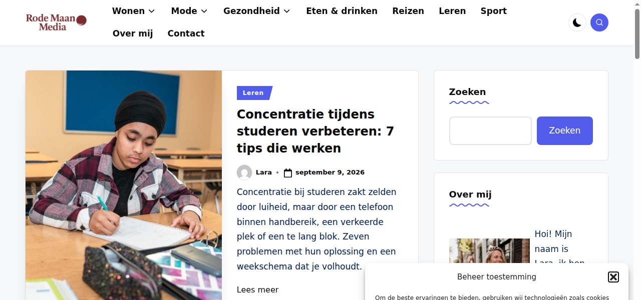 Blog site: Rodemaanmedia.nl