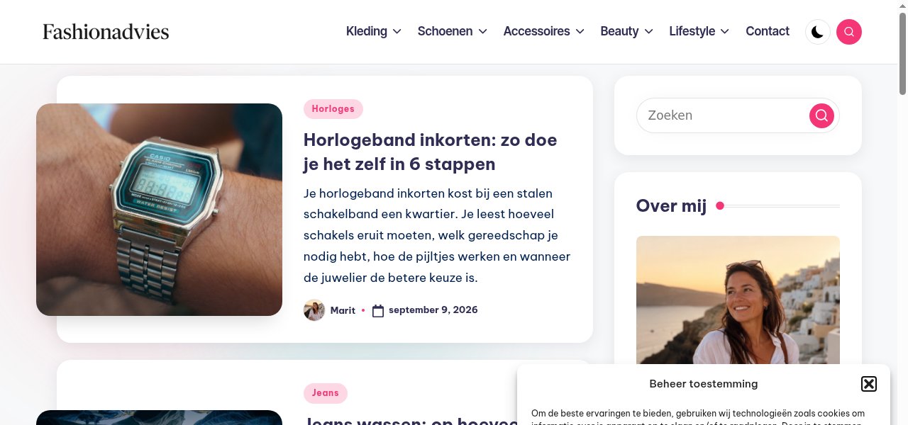 Artikelen over mode: Fashionadvies.nl