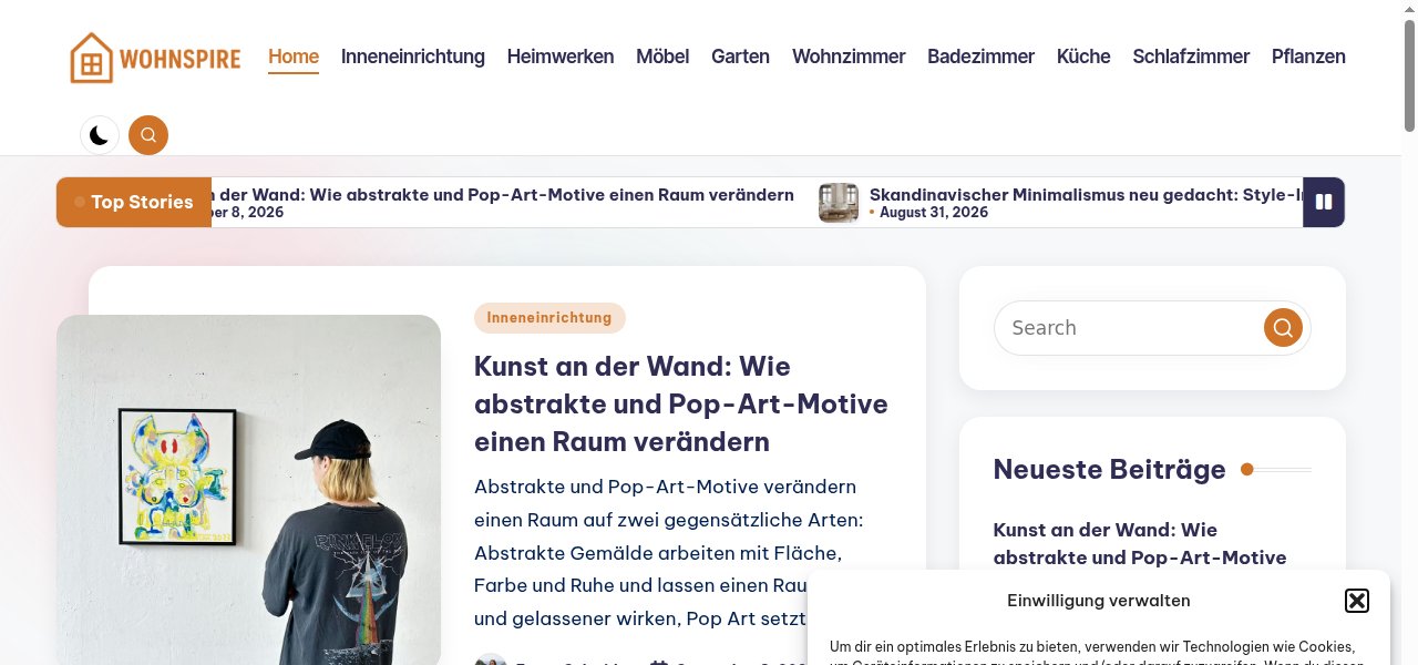 Artikel Duits woon blog