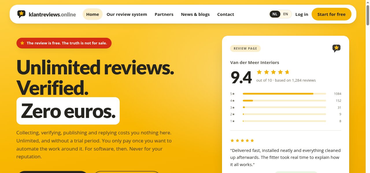 SEO-specialist voor een reviewplatform