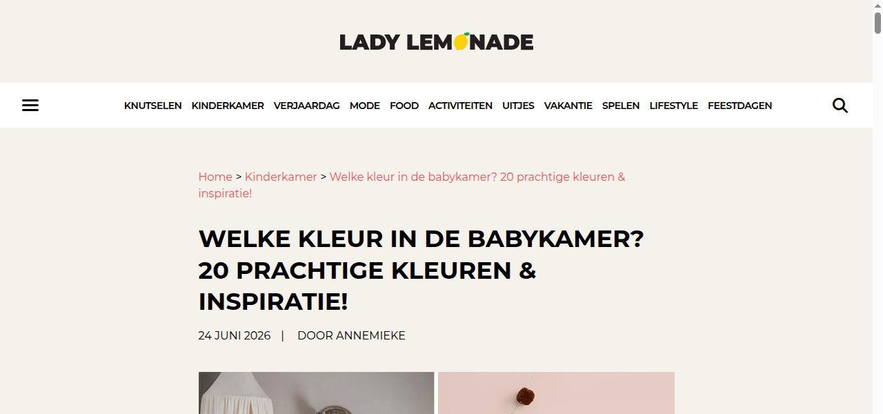 SEO-artikel met permanente dofollow backlinks op Lady Lemonade